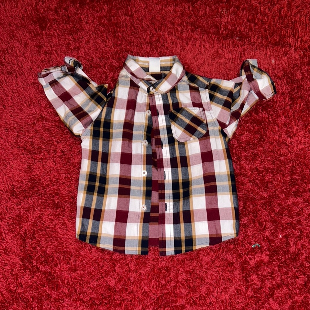 Boys button up